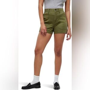 Banana Republic High Waist Green Women's Shorts